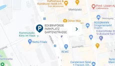 Eckernförde: Parkplatz Gartenstraße