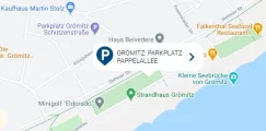Grömitz: Parkplatz Pappelallee