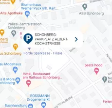 Schönberg: Parkplatz Albert-Koch-Straße
