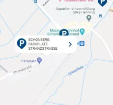 Schönberg: Parkplatz Strandstraße